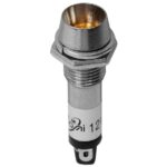 Bec martor 230Vac 11x38mm galben metal