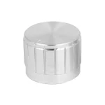 Buton 23mm argintiu