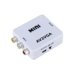 Convertor AV-VGA 3RCA-HD15+3.5st m-m unidirectional