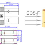 Conect 2P EC5 mama 40A 500V