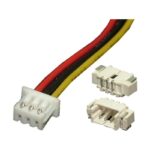 Conect 3pini JST1.25 set tata PCB+mama fir 15cm