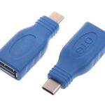 Adapt USB A 3.0-Tip C m-t OTG albastru