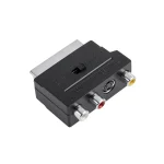 Adaptor SCART-3RCA+SVID t-m I-O