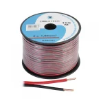 Cablu dif 2x1.0 rosu-negru CCA CBT