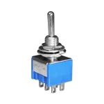 Comutator maneta 2x6A 125Vac ON-ON MTS202