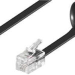 Cablu telefon receptor 4.0m spiralat