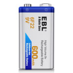 Accu.EBL.R22 9V 600mAh Li-Ion