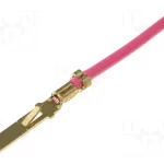 Pin tata cu fir pentru mufe ISO si Fakra
