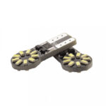 Led bec T10 9Lx3014 alb rece CanBus