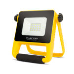 Proiector 10W LED alb 6000K cu acumulator IP65