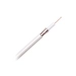 Cablu coax RG6CAC alb